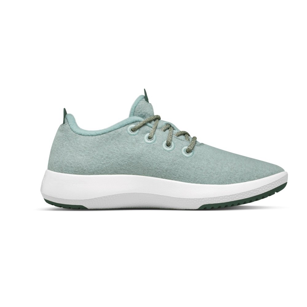 Allbirds Men\'s Sneakers Mint - Wool Runner Mizzles - 46180YERS